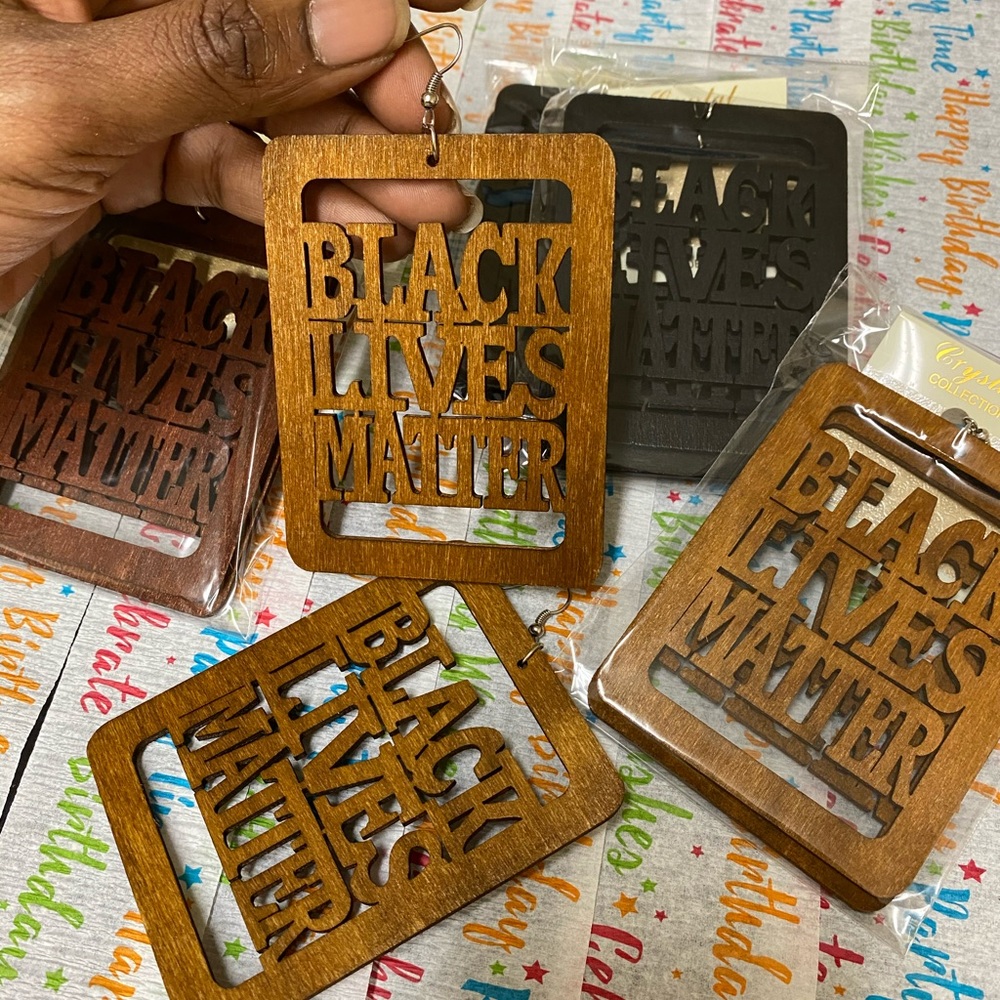 Black Lives matter earrings